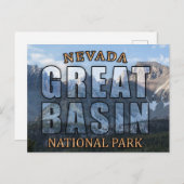 ベッ素晴らしン国立公園はがき ポストカード (正面/裏面)