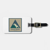 ベッ素晴らしン国立公園素朴 ラゲッジタグ (正面横)