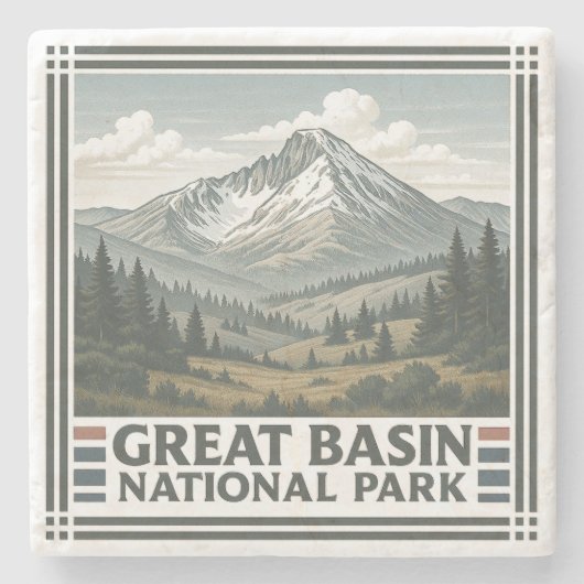 ベッ素晴らしン国立公園 ストーンコースター (正面)