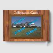 ベッ素朴ドアンドブレックファーストゲストブック🌿カントリーイン ゲストブック (裏面)