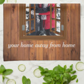 ベッ素朴ド&ブレックファースト🌿カントリーインゲスト キッチンタオル (折り畳み)