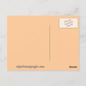 ベッ賛美ク治中の忍耐強い人だ ポストカード (裏面)