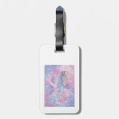 ベッ霜の降りたタ・マーメイド荷物タグbyレニー ラゲッジタグ (裏面縦)