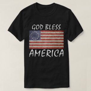 ベツィー·ロス·フラグ、アメリカのTシャツを祝福 Tシャツ