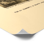 ベツレヘムと南ベツレヘムPAパノラママップ1877 ポスター (角)