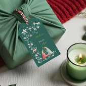 ベツレヘムのクリスマス宗教的出生スター ギフトタグ