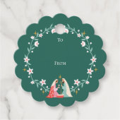 ベツレヘムのクリスマス宗教的出生スター フェイバータグ (正面)