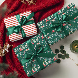 ベツレヘムのクリスマス宗教的出生スター ラッピングペーパーシート