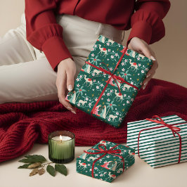 ベツレヘムのクリスマス宗教的出生スター ラッピングペーパーシート