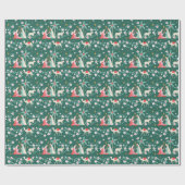 ベツレヘムのクリスマス宗教的出生スター ラッピングペーパー (フラット)