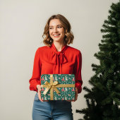 ベツレヘムのクリスマス宗教的出生スター ラッピングペーパー