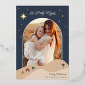 ベツレヘムのスター写真 箔シーズンカード (正面)