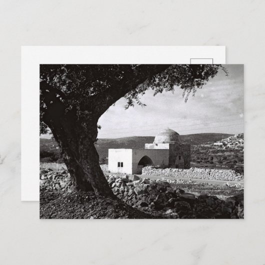 ベツレヘムのレイチェルの墓 – 古い写真 ポストカード (正面/裏面)