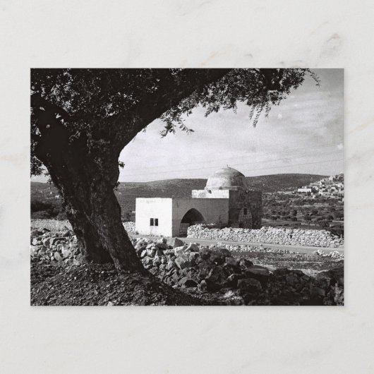 ベツレヘムのレイチェルの墓 – 古い写真 ポストカード (正面)