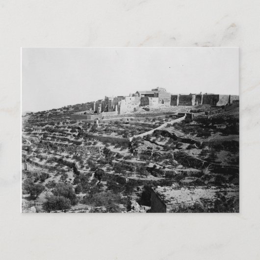 ベツレヘムの出生教会 ポストカード (正面)