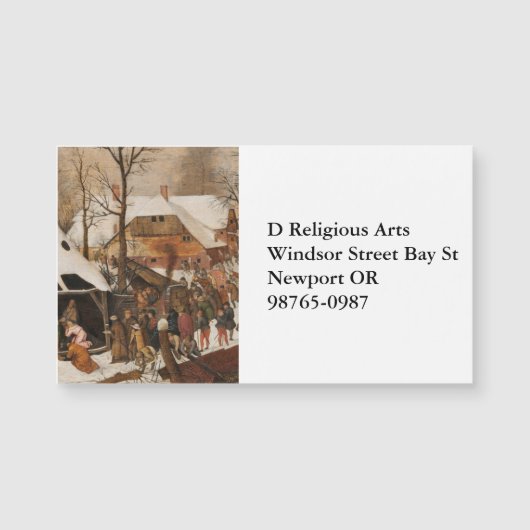 ベツレヘムの国勢調査 (正面)