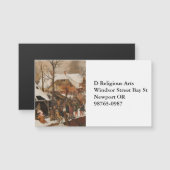 ベツレヘムの国勢調査 (正面/裏面)