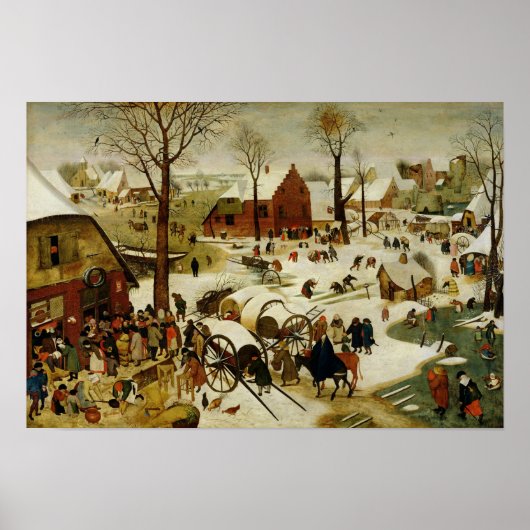 ベツレヘムの国勢調査2 ポスター (正面)