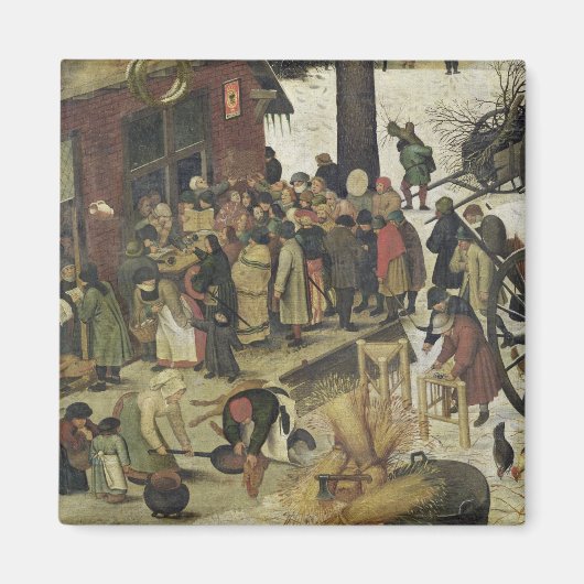 ベツレヘムの国勢調査2 マグネット (正面)