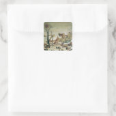 ベツレヘムの国勢調査 スクエアシール (バッグ)