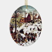 ベツレヘムの国勢調査 セラミックオーナメント (右)