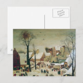 ベツレヘムの国勢調査 ポストカード (正面/裏面)