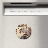 ベツレヘムの国勢調査、詳細by Bruegel D. Piete マグネット (インサイチュ (食洗機))