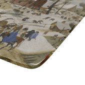 ベツレヘムの国勢調査(Pieter Bruegel著) カッティングボード (角)