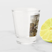 ベツレヘムの国勢調査（Pieter Bruegel著） ショットグラス (左)