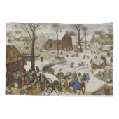 ベツレヘムの国勢調査(Pieter Bruegel著) 枕カバー (裏面)