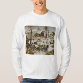 ベツレヘムの国勢調査（Pieter Bruegel著） Tシャツ