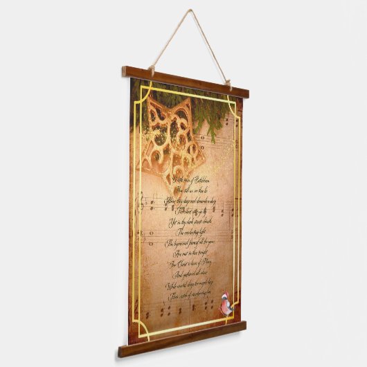 ベツレヘムの小さな町タペストリー 吊り下げ型タペストリー (傾斜あり)