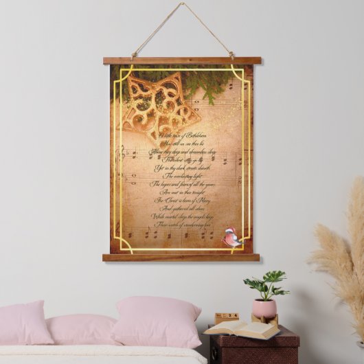 ベツレヘムの小さな町タペストリー 吊り下げ型タペストリー (寝室)