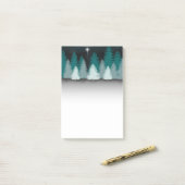 ベツレヘムの星と冬の夜 ポストイット (デスク上)