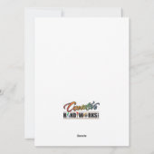 ベツレヘムの星のクリスマスカード シーズンカード (裏面)