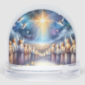 ベツレヘムの星の下の天国の合唱団 (裏面)