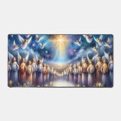 ベツレヘムの星の下の天国の合唱団 デスクマット (正面)