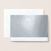 ベツレヘムの星の高級フォイル実在ス・クリスマスカード 箔カード (裏面封筒付き)