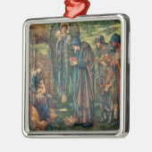 ベツレヘムの星（エドワード・バーン=ジョーンズ作）セラミック メタルオーナメント (左)
