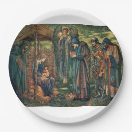 ベツレヘムの星（エドワード・バーン=ジョーンズ） ペーパープレート