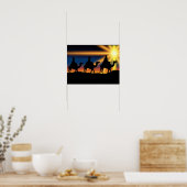 ベツレヘムの星 – キリスト誕生 ポスター (キッチン)