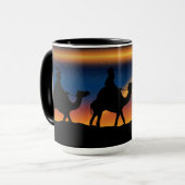 ベツレヘムの星 – キリスト誕生 マグカップ (正面左)