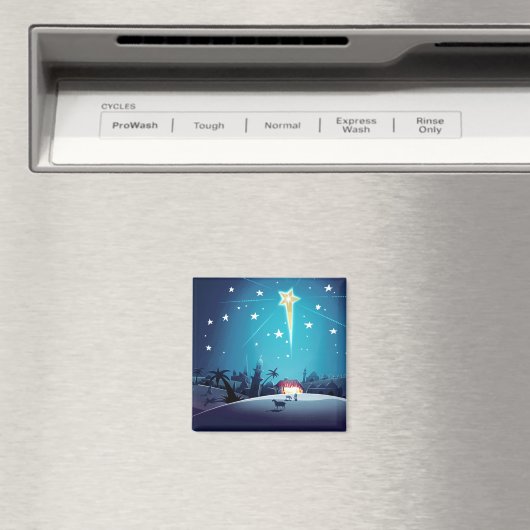 ベツレヘムの星。クリスマスプレゼント マグネット (インサイチュ (食洗機))