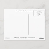 ベツレヘムの星 ポストカード (裏面)