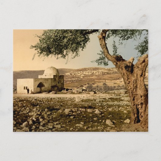 ベツレヘムの母レイチェルの墓 ポストカード (正面)