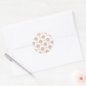 ベツレヘムの花の星 ラウンドシール (封筒)