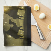 ベツレヘムの黄金星 キッチンタオル (四つ折り)