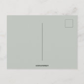 ベツレヘムへのヴィンテージクリスマスポストカード ポストカード (裏面)