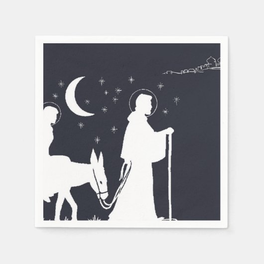 ベツレヘムへの旅 スタンダードカクテルナプキン (正面)