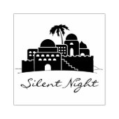 ベツレヘムクリスマス気持ちラバーアートスタンプ ラバースタンプ (インプリント)